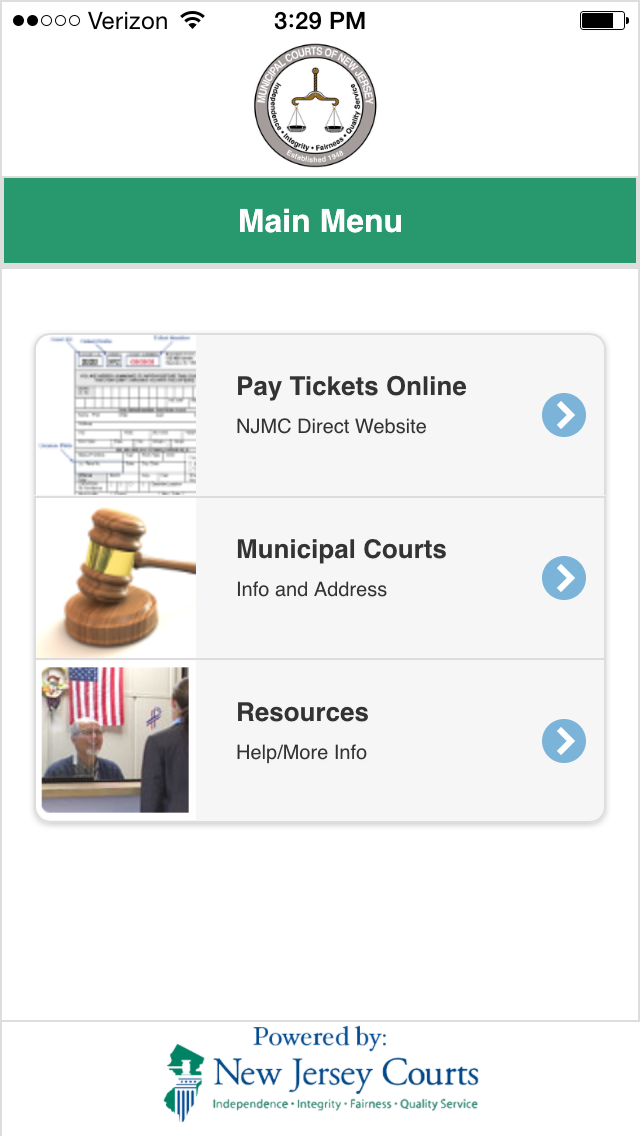 Going to Municipal Court? There s an App for That NJCJI