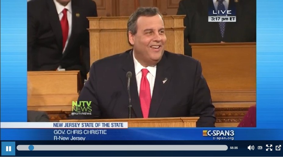 Click for video of the State of the State Address.