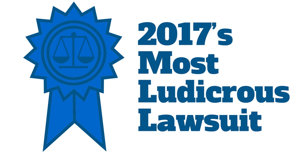 2017's Most Ludicrous Lawsuit